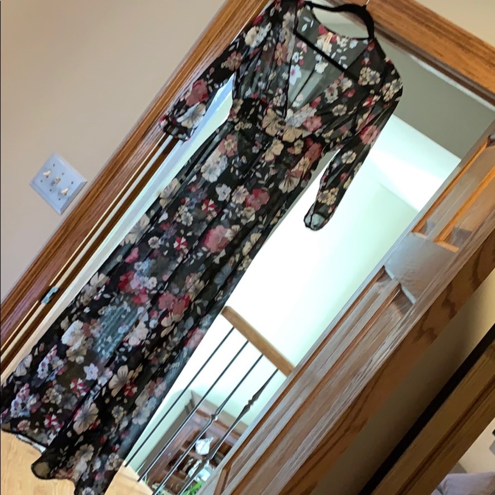 Floral kimono